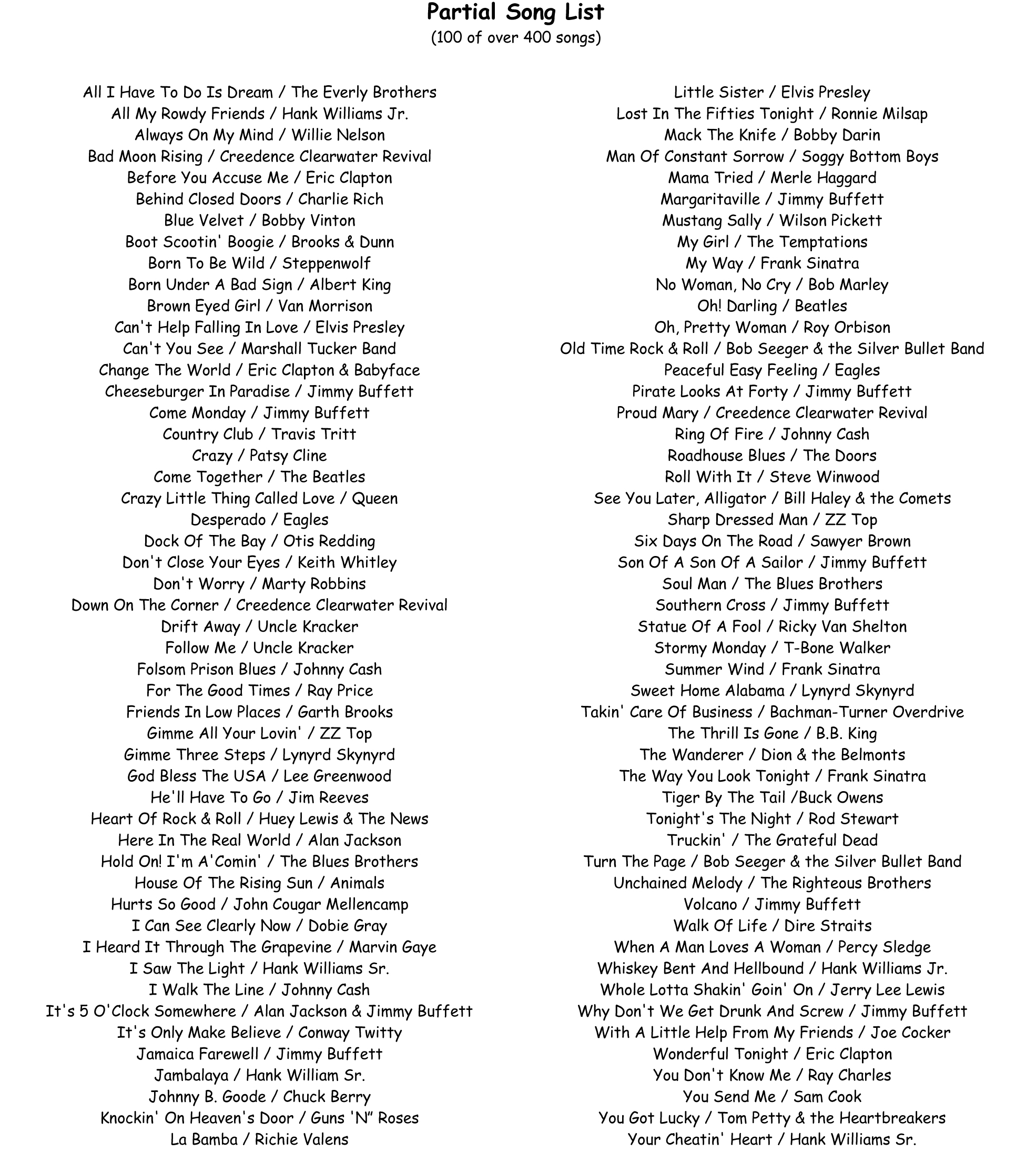 Luke Promo Kit - SONGS